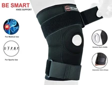 Adjustable Knee Support Open Patella Stabilising Brace Sleeve Running Arthritis