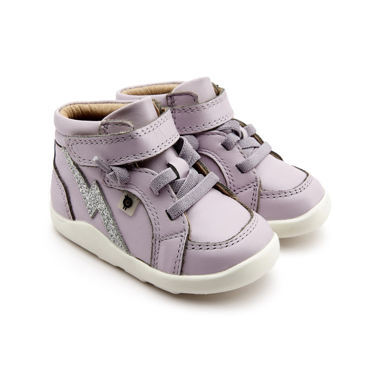 Toddler First Walker Shoes Old Soles Light The Ground Leather High Top  Sneakers