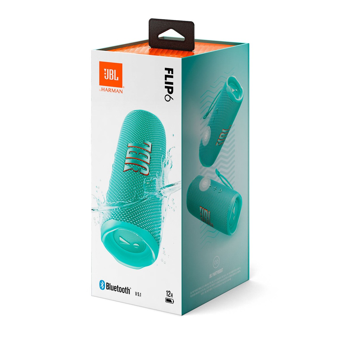 JBL Flip 6 Teal Portable Bluetooth Speaker | eBay