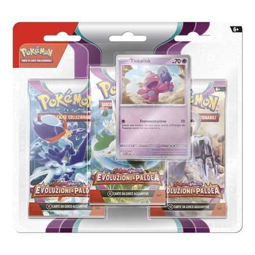 Carte gioco Gamevision PK60333 I POKEMON Scarlatto e Violetto 2 Assort