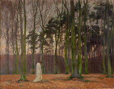 Joseph Middeleer : Melancholy : 1896 : Archival Quality Art Print