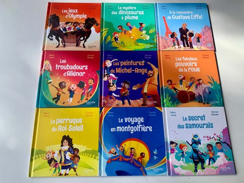 lot 9 livres série Le club des aventuriers de l'histoire - Marc Levy | eBay