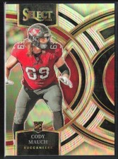 2023 Panini Select #133 Cody Mauch Premier Silver Prizm RC