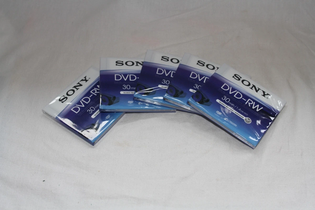 Mini And Son Xxx Video - 5 X Sony DVD-RW Mini-Disc Video Camera 30min / 1.4GB New / Sealed | eBay