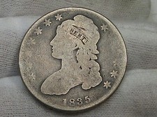 1835 Bust Half Dollar.  #12