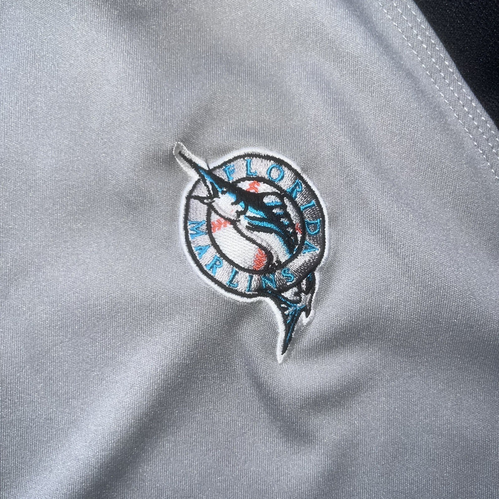Florida Marlins Majestic Athletic Polo Shirt With Chest Logo eBay