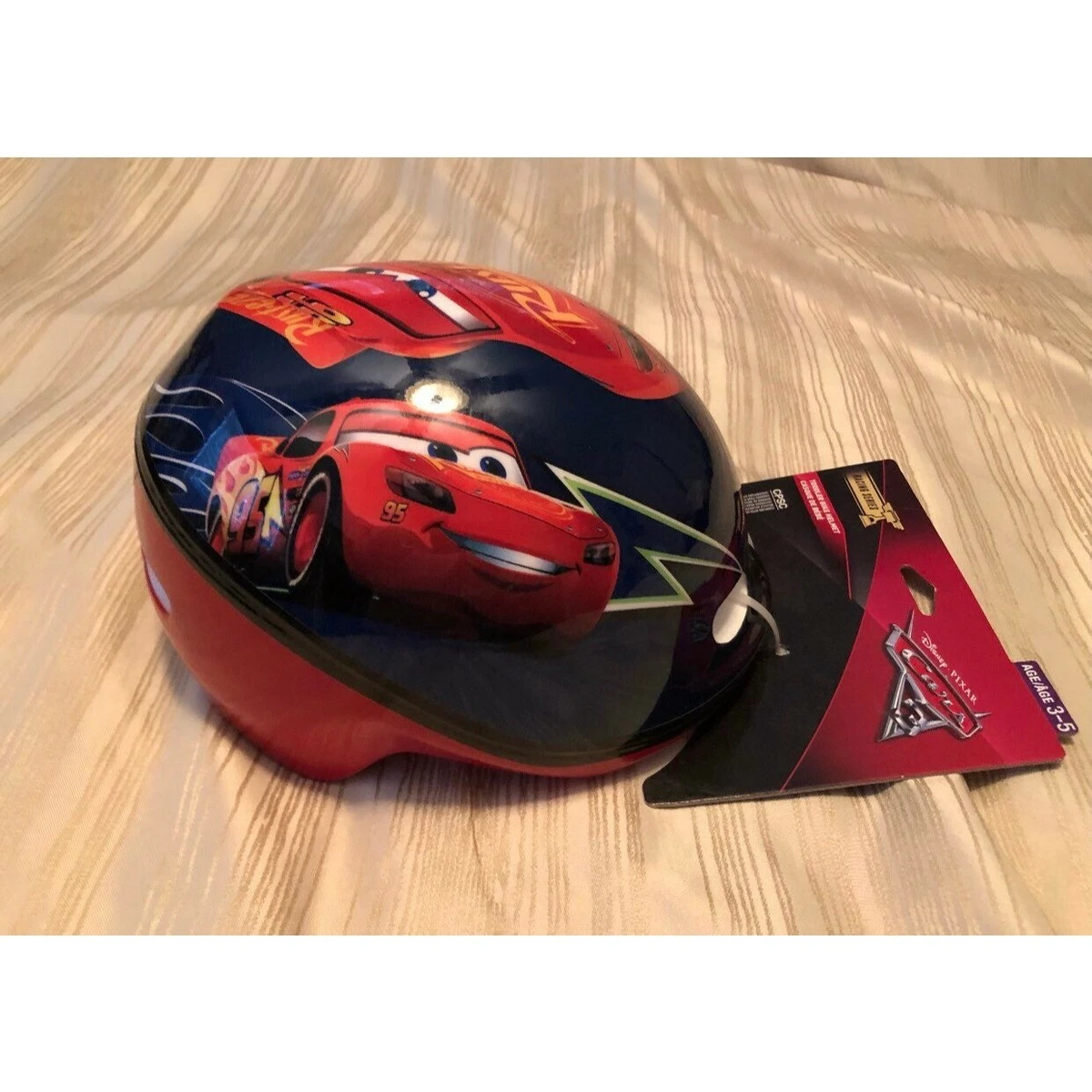 Disney cars bike helmet sale