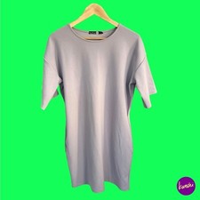 BOOHOO NIGHT Women's A-Line Dress, Round Neckline, Lilac, UK 10 | EU 38 | US 6