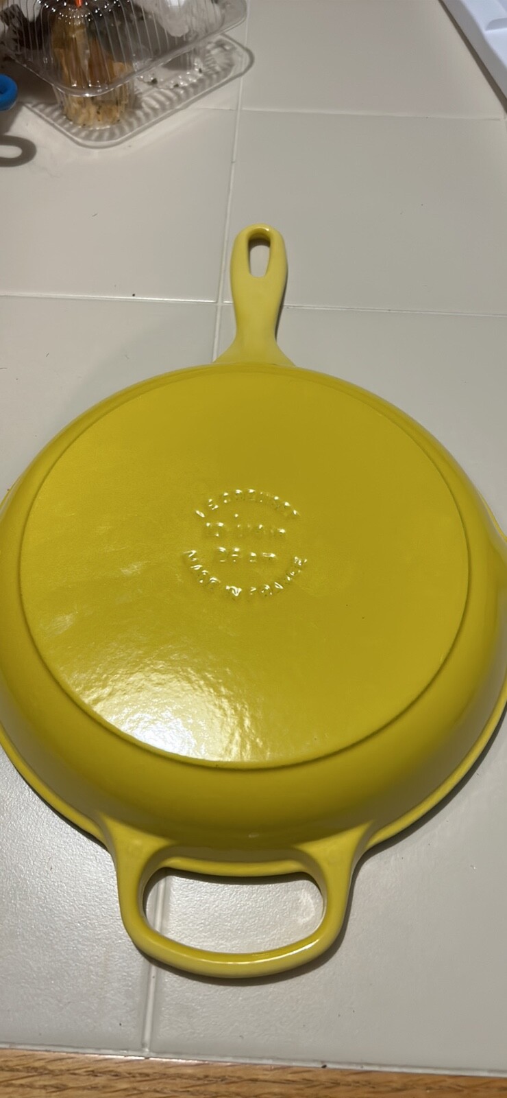 Le Creuset SkilletYellowCast Iron eBay
