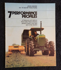 Véritable 1980 John Deere 1140 1640 1840 2140 3140 Tracteur Brochure Verger