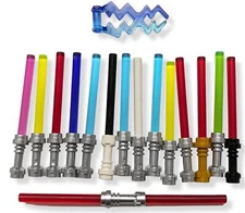 Extra Small Lightsaber Toy Set 15 Assorted Colors for Kids Fun