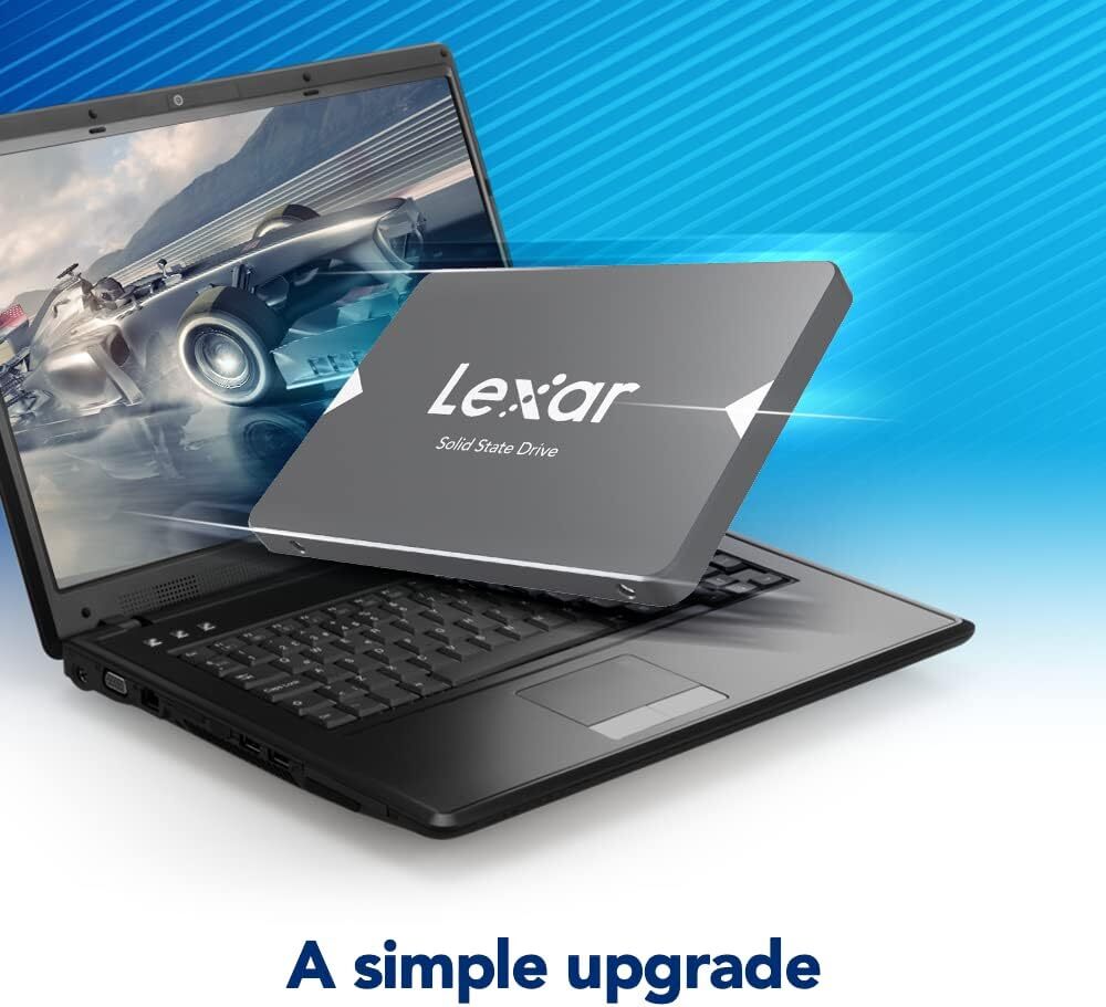 Lexar NS100 512GB, Internal, 2.5 inch (LNS100-512RBNA) Solid State