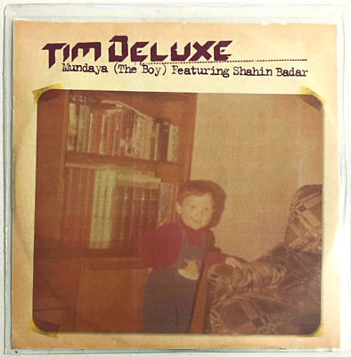 TIM DELUXE  Mundaya (The Boy) Mixes ft Shahin Badar PROMO CD  2003 UK Ed. 23Yrs!