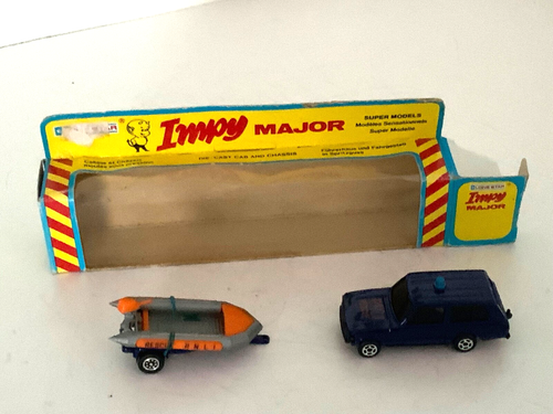 LONE STAR IMPY MAJOR No. 185 RANGE ROVER WITH RNLI BOAT ON TRAILER -BOXED. - Picture 2 of 4