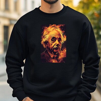 Albert Einstein Sweatshirt Kuschelig und Perfekt für jeden Anlass S bis 4XL