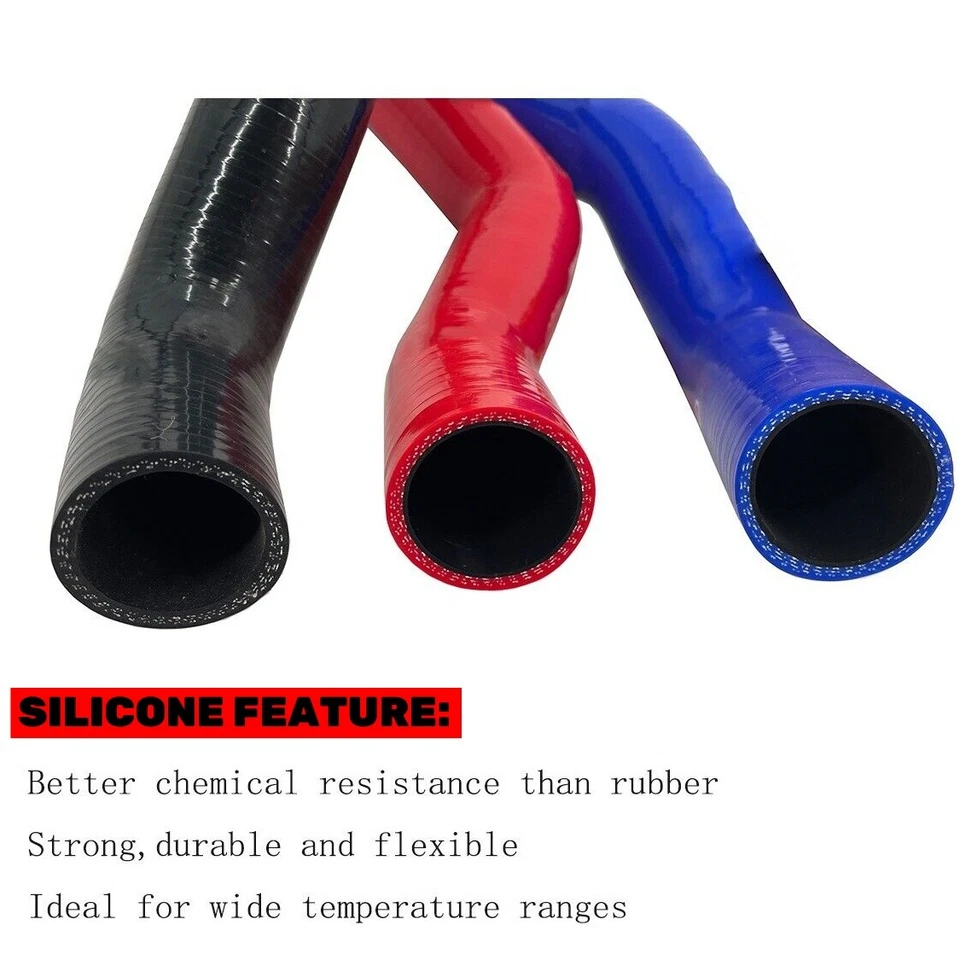 Подходит для Nissan 300ZX VG30DETT Z32 3,0 л 1990-1999 силиконовый радиатор нагреватель шланги набор - Изображение 3 из 4