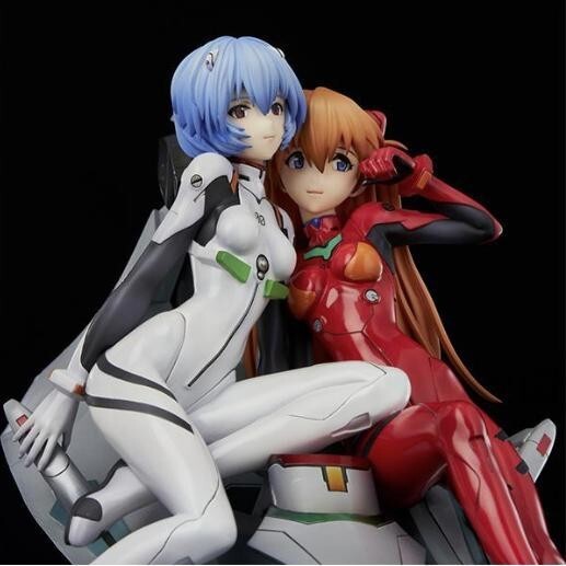Evangelion Rei & Asuka Twin More Object Figure Union Creative 2021