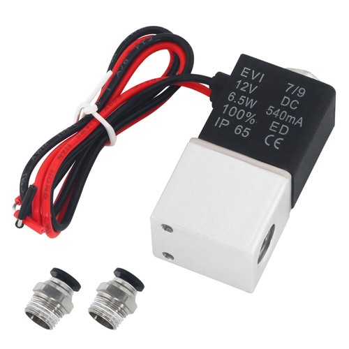 2 Way Normally Closed 2V025-08 DC12V Electric Solenoid Air Valve 1/4" NPT Sets - Picture 12 of 12