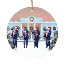Dancing Trump Ornament Gift, President Trump Christmas Gift, Funny Trump Gift