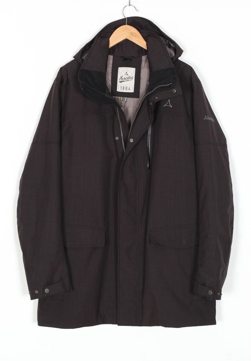 SCHOFFEL Insulated Clipsham Jacket Men Size EU 56 UK 46 XL Hooded
