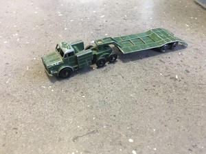 matchbox tank transporter