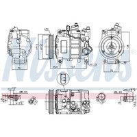 Kompressor Klimaanlage Passend FüR Audi Allroad 4BH C5 A6 Avant 4B 8E5 B6