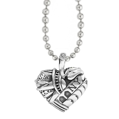 🆕LAGOS Hearts of LAGOS HEART of NEW YORK Sterling Silver Pendant Necklace 34" - 第 1/16 張圖片