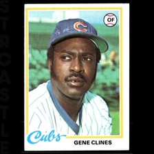 1978 Topps - Gene Clines #639 Chicago Cubs ⚾ Baseball Card