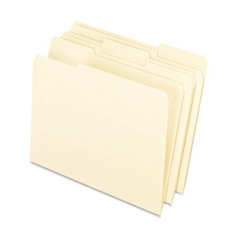 (TG. Letter) Pendaflex interior file Folders, 1/3 Cut, top Tab, Letter, Manila,