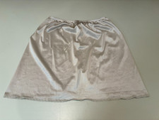 Vintage Vanity Fair 100 Nylon Ivory Color Half Slip with Lace Trim - Size M