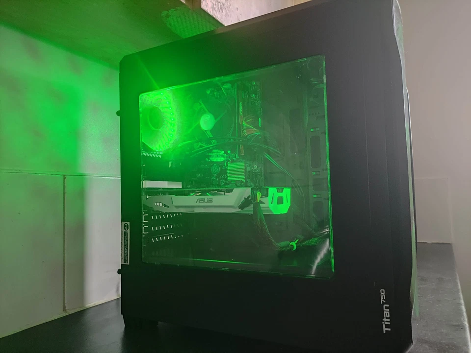 Gaming PC GTX 1060 6GB  i5-7400 16GB RAM 1 TB HDD Keyboard and Mouse #4 - Image 4 of 4