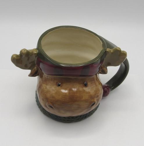 HEARTLAND BY ST. NICHOLAS SQUARE MOOSE FIGURAL MUG EC - Picture 9 of 17