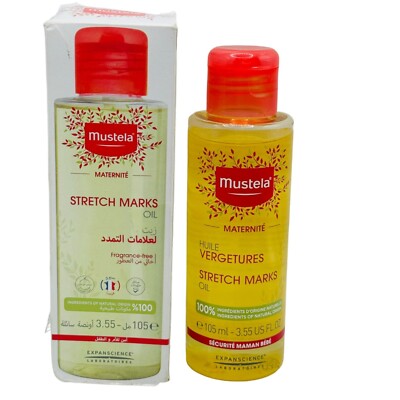 Mustela Maternity Stretch Marks Oil, natural ingredients, oz (dmg bx) 