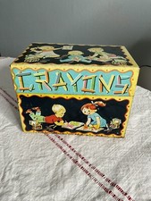 Vintage J Chein Co Crayon Box Made In USA