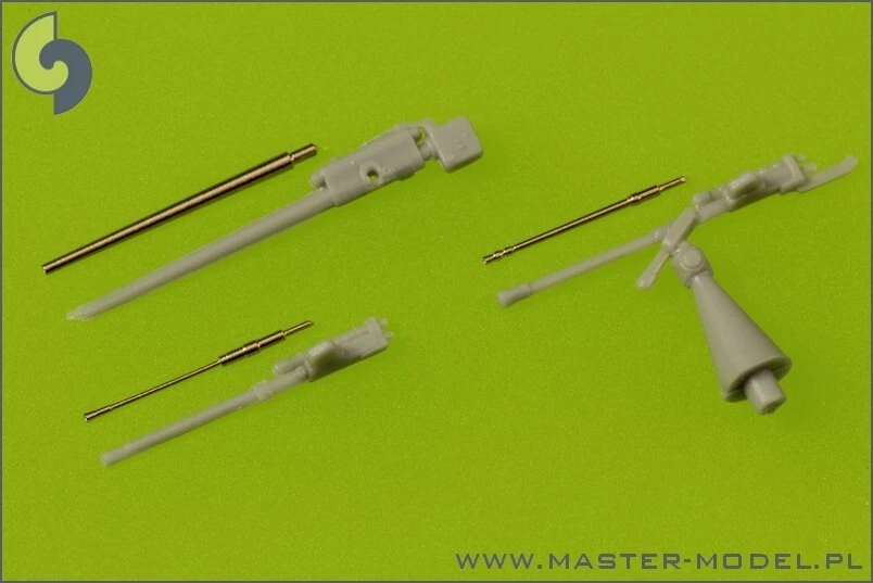 BISMARCK 3,7 cm SKC30 y 2 cm C30/C38 BARRILES (36 PIEZAS) #200-008 1/200 MASTER Foto 2 de 4