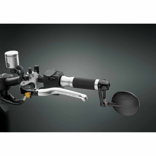 Rétroviseur AEspares Pour Royal Enfield - Barre Guidon, Miroir 100mm, Chromé