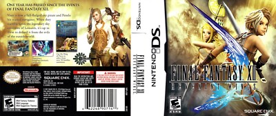 FINAL FANTASY XII REVENANT WINGS 販促ポスター Final Fantasy XII Revenant Wings RARE NDS 51.5cm x 73cm