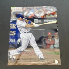 David Wright Signed 16X20 Photo New York Mets Autographed MLB COA