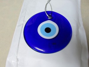""BLUE GLASS - GREEK EYE"" - EXTRA LARGE HANGING