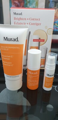 MURAD Environmental Shield Brighten + Correct Vitamin C Pflege Travel Set NEU