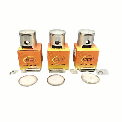 New 68mm +.25 SPI Pistons 1990-1992 Polaris RXL SKS Snowmobile Triple