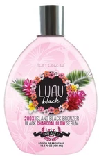 Tan Asz U LUAU BLACK Tanning Lotion 200X Island Black Bronzer 13.5 oz