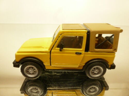 AHC MODELS 458 SUZUKI SAMURAI - YELLOW 1:43 - GOOD CONDITION - 66 SPECIAL MADE - Bild 4 von 9