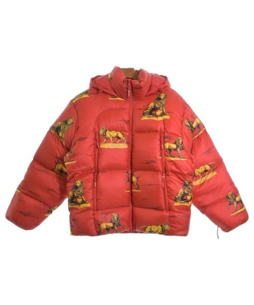 Doudoune / doudoune Supreme rouge jaune x noir (motif total) S 2200468318015