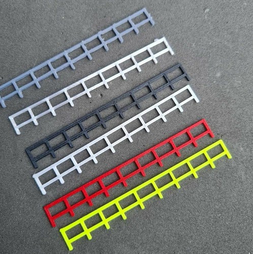 RLL741P1 - O Gauge Safety Railing Pack (Tees Yard) - Painted - Railway - Foto 5