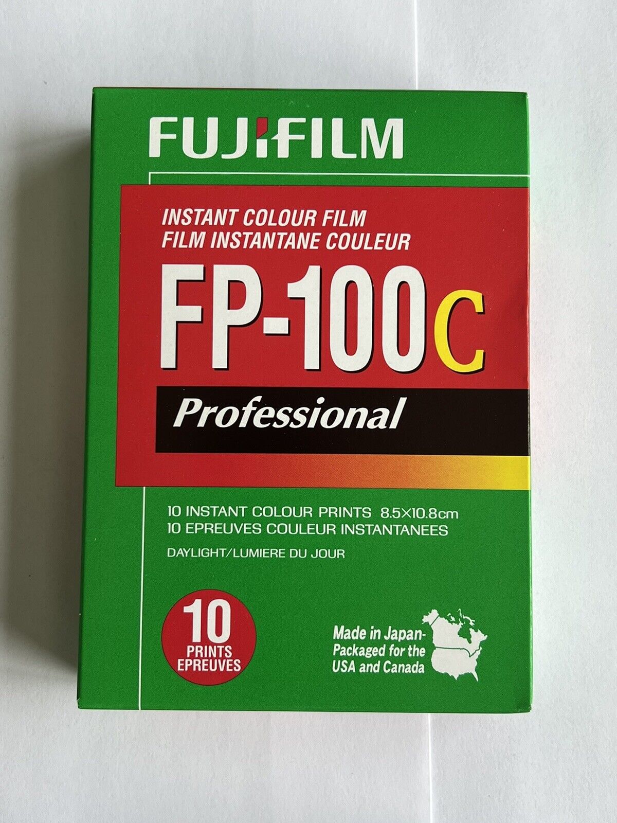 Fujifilm+Fp-100c+Professional+Instant+Color+Film+100+Prints for