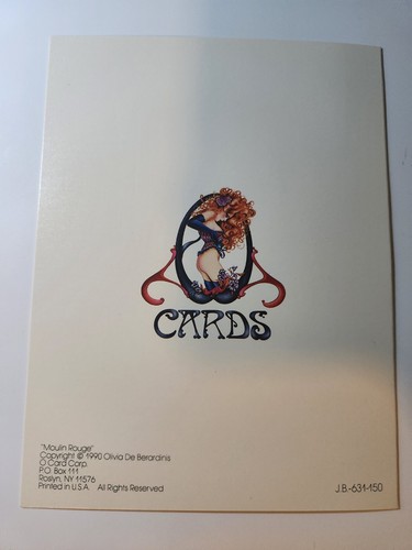 Olivia De Berardinis Greeting Cards 70s-90s Pin-Up Pick your card Now $5 Each - Picture 133 of 315