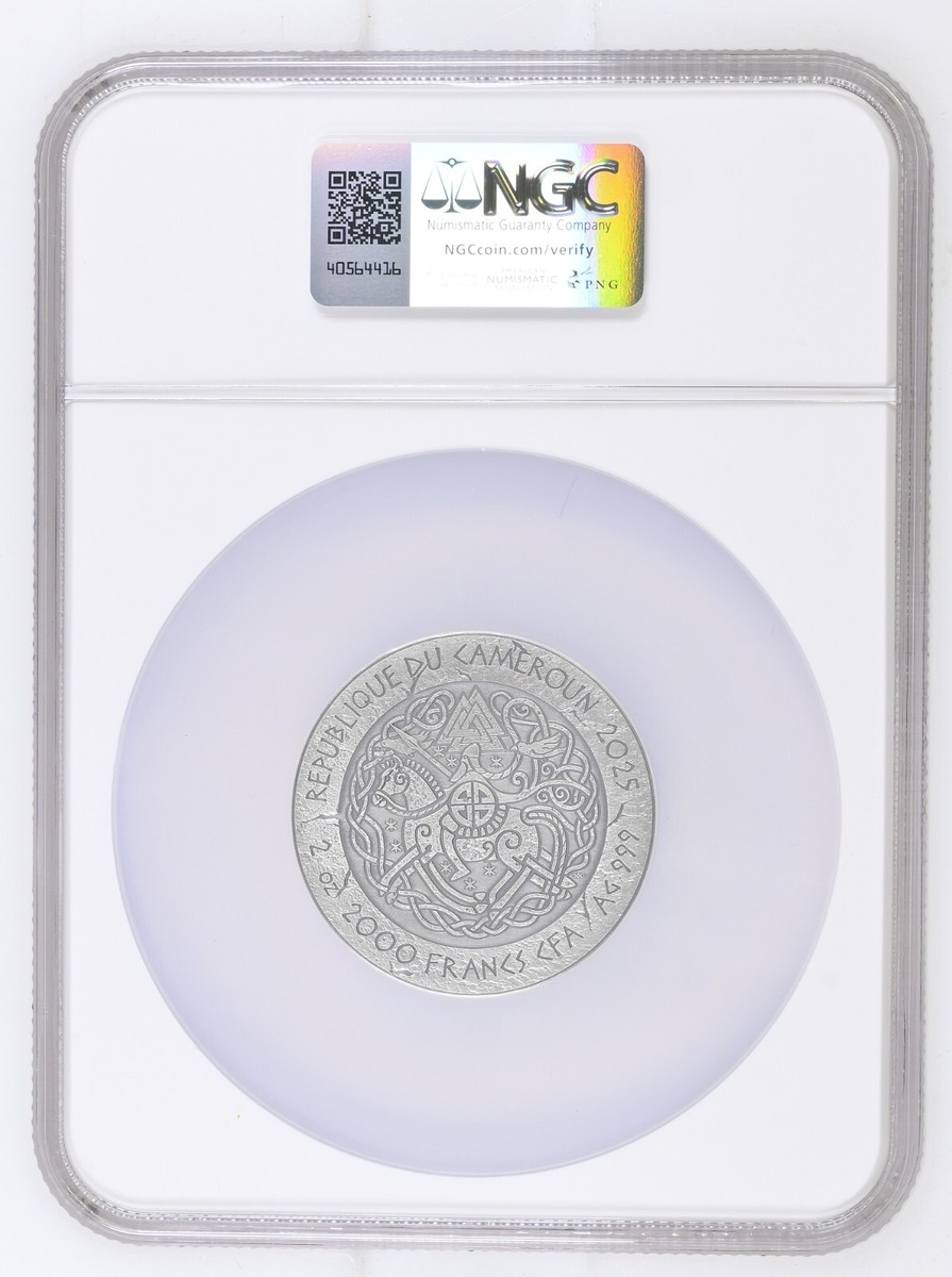 2 oz Leif Eriksson MS70 Antiqued NGC First Release | eBay
