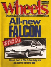 Wheels Jun 85 EA26 W126 280SE VK Group A SS Commodore Audi Quattro Peugeot 505 