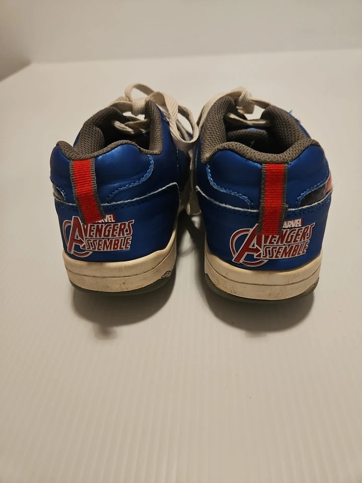 Marvel Avengers Children's Skate Mate Roller Shoes Size 4 Blue - image 4 of 4